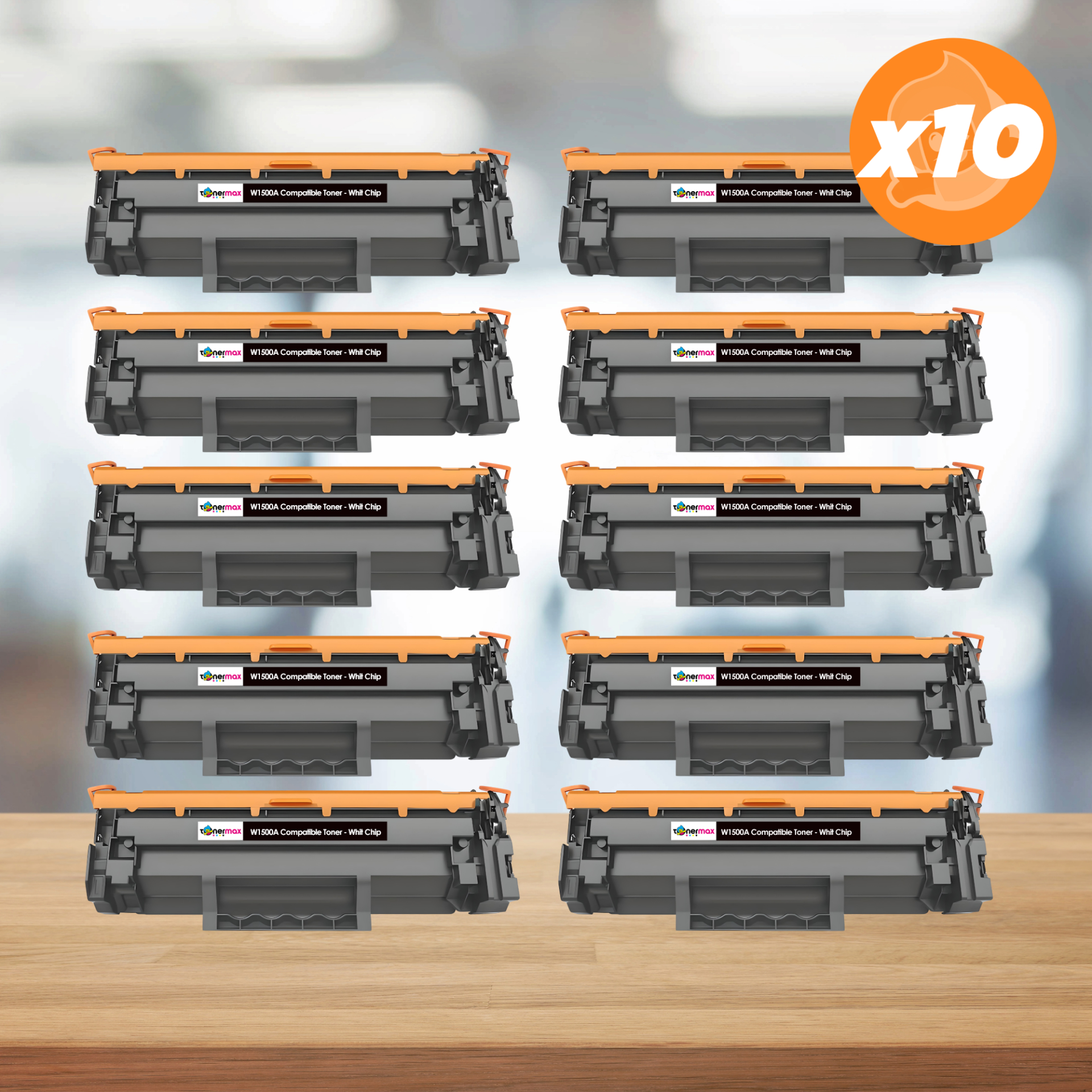 Hp 150A W1500A Muadil Toner - ÇİPSİZ 10'lu Paket / LaserJet MFP M141a /M141w / M111a / M111w
