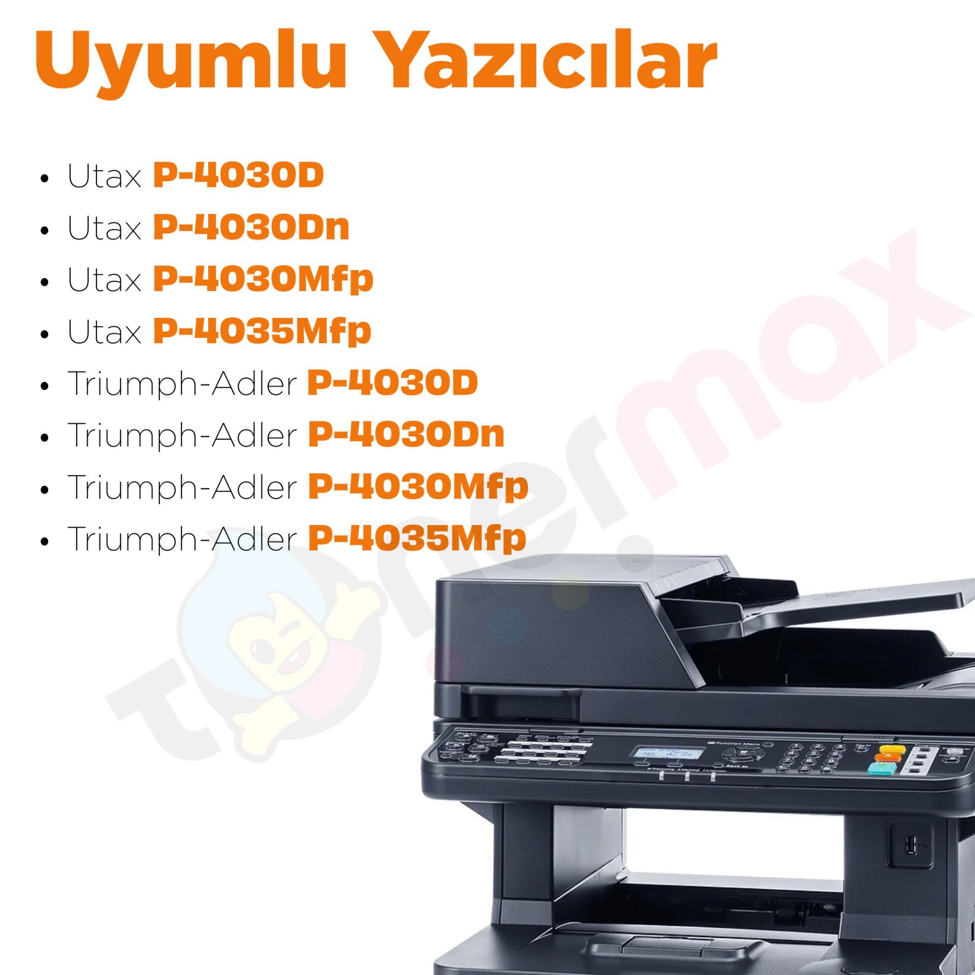 Utax P4030 / P4035 Muadil Toner