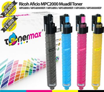 Ricoh MPC2000 Muadil Toner Set / MPC2500 / MPC3000