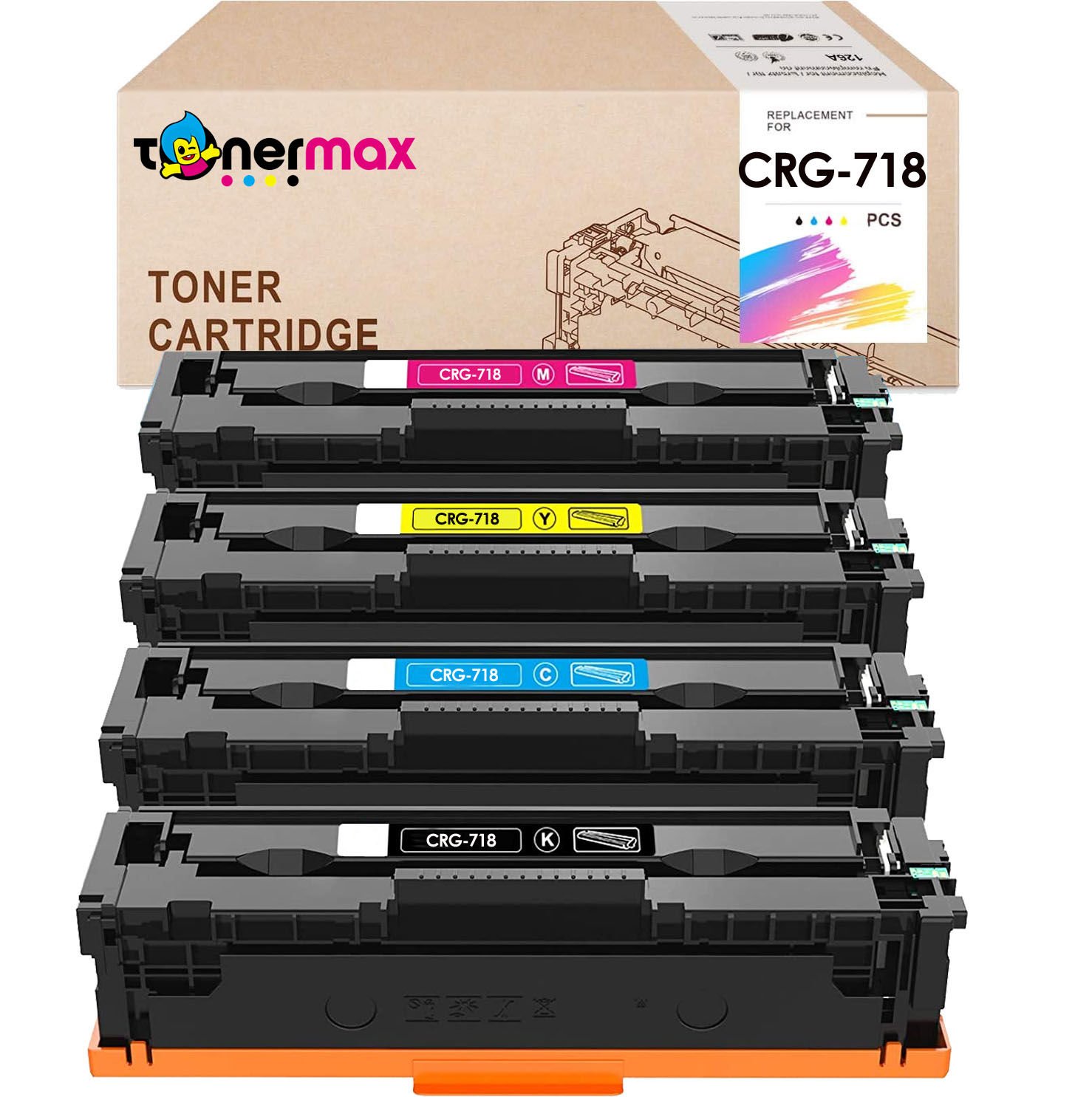 Canon CRG-718 Muadil Toneri Set / LBP-7200 / 7210 / 7680 / MF8340 / 8350 / 8360 / MF724 / MF726