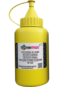 Kyocera TK-5240 Sarı Toner Tozu/ Ecosys M5526 / P5026
