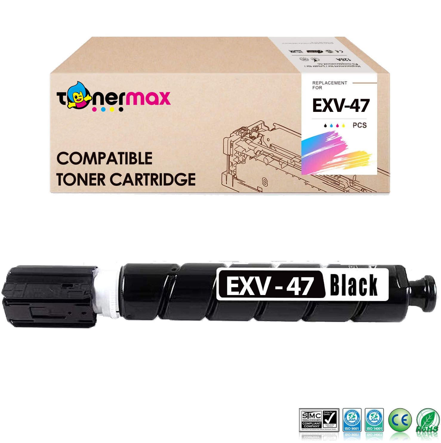 Canon C-EXV47 Muadil Toner Siyah/ IR-C250i / IR-C255i / IR-C350i / IR-C350P / IR-C351if / IR-C355i / IR-C355ifc / IR-C355p