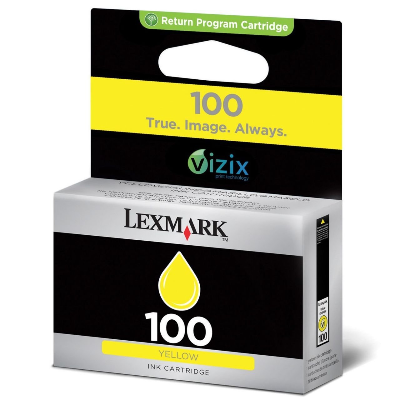 Lexmark 100 14N0902 Sarı Orjinal Kartuş