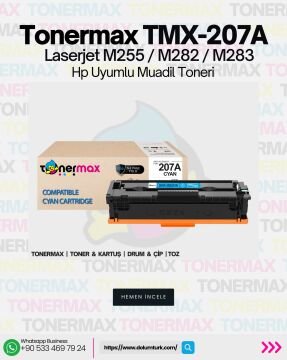 Hp 207A Muadil Toner Takım- Çipli/ Laserjet M255 / M282 / M283