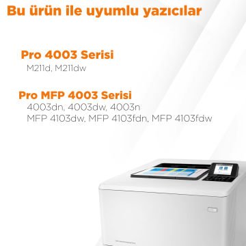Hp 151A W1510A Muadil Toner Çipli / 4003dn / 4003dw / 4003n / MFP 4103 / 4103fdn /