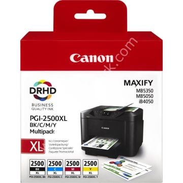 Canon PGI-2500XL BK/C/M/Y MULTI PACK Orjinal Kartuş