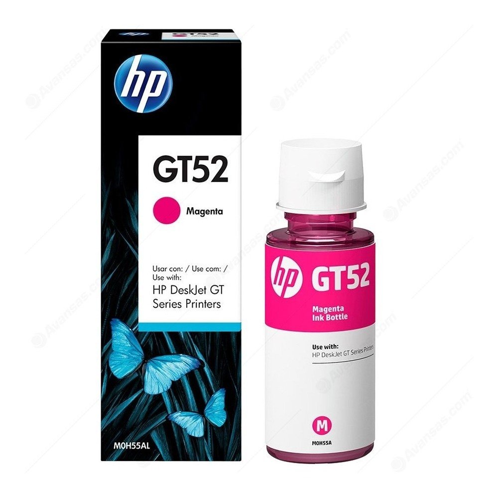 Hp GT52 M0H55AE / DeskJet GT-5810 / GT-5820 Kırmızı Orjinal Şişe Mürekkep