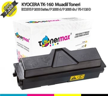 Kyocera Mita TK-160 / Ecosys P2000 / P2035 / FS1120 Muadil Toner