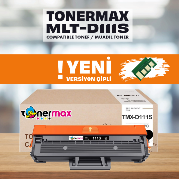 Samsung MLT-D111S Muadil Toner Yeni Versiyon Çipli V4