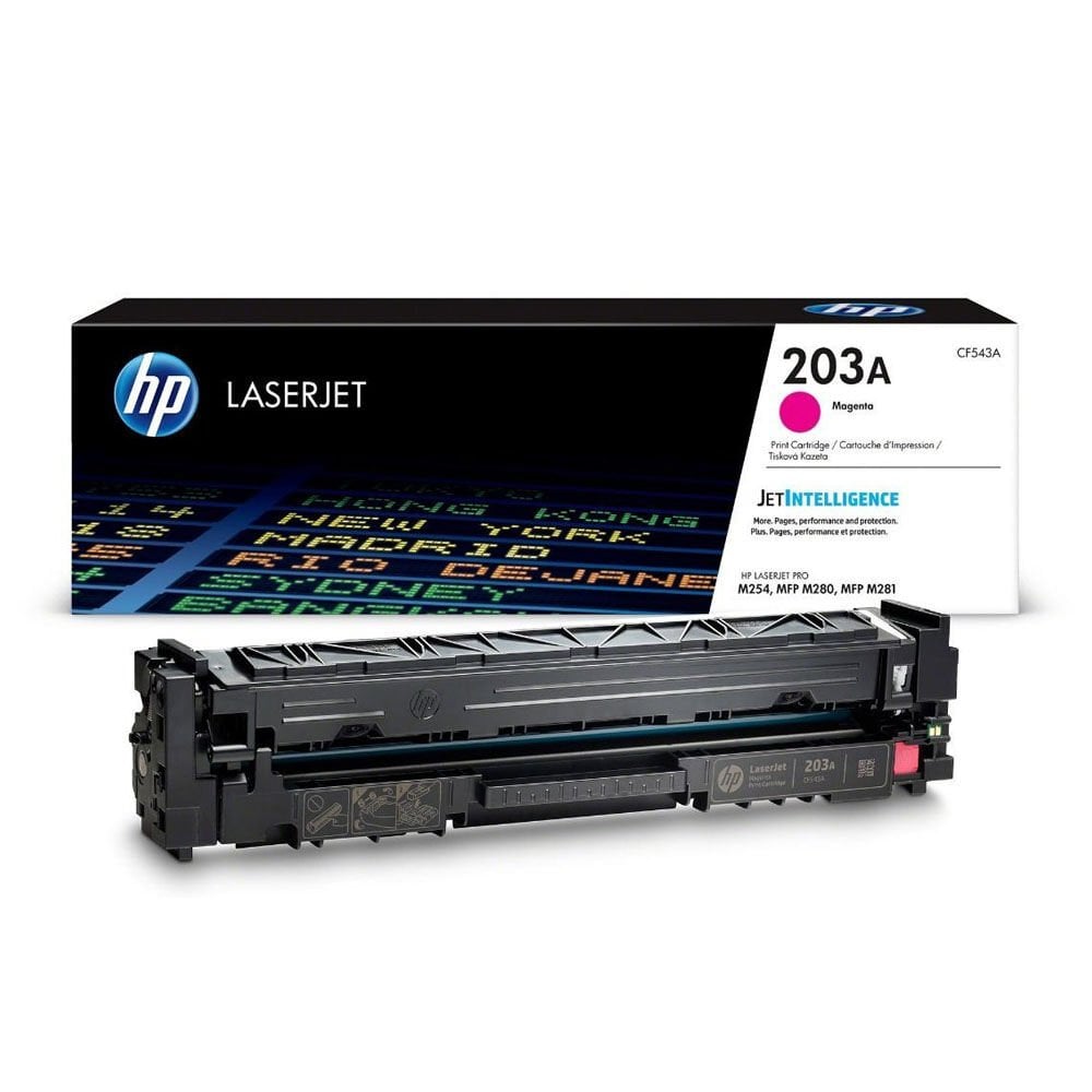 Hp 203A / CF542A Orjinal Toner - Kırmızı / M254 / M280 / M281