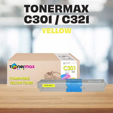 Oki C301 / C321 / MC342 44973541 Muadil Toner Sarı