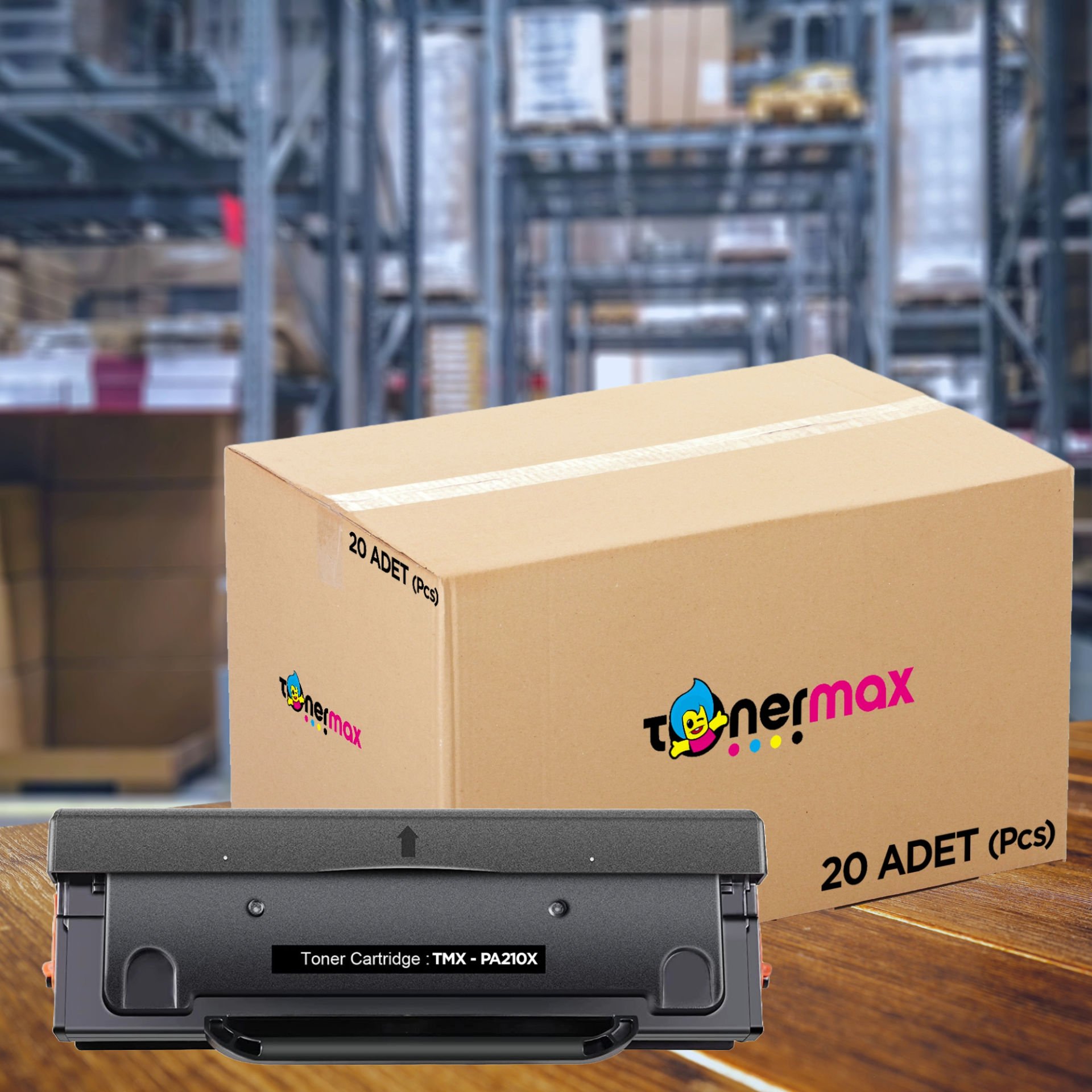 Tonermax Pantum PA210 Muadil Toner / P2200 / P2500 / M6500 / M6550 / M6600