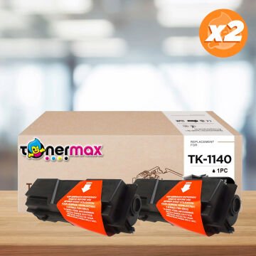 Kyocera TK-1140 Muadil Toner 2'li Paket / Ecosys M2535 / M2535 / FS1035 / FS1135