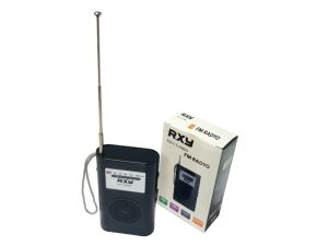 Roxy RXY-Turbo Cep Tipi Pilli Mini Analog Fm Radyo