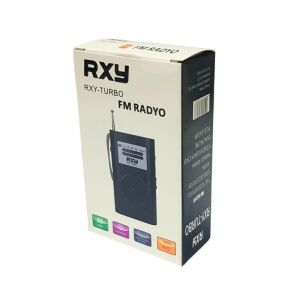 Roxy RXY-Turbo Cep Tipi Pilli Mini Analog Fm Radyo