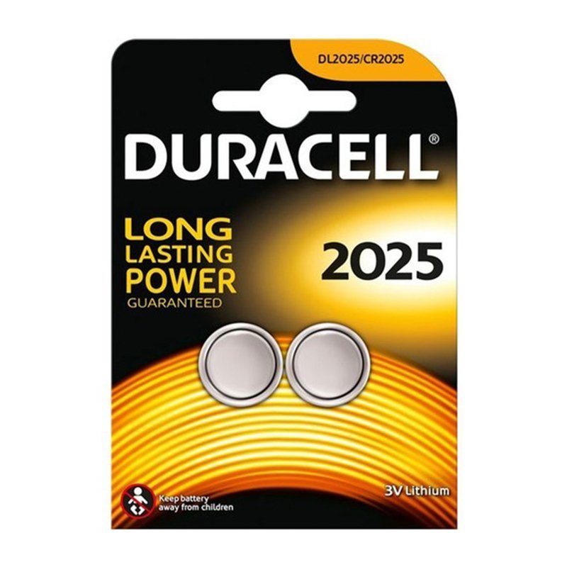 Duracell CR2025 3V Lityum Pil 2li Paket