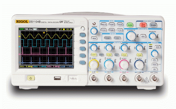 Rigol DS1104B 4Kanal 100Mhz Dijital Osiloskop