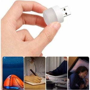 electroon 1W USB Mini Led Lamba Beyaz