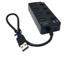 Class BM-137 4 Port USB3.0 Anahtarlı USB Çoklayıcı
