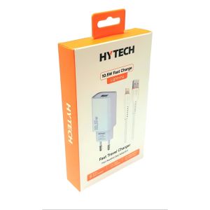 Hytech HY-XE26-L 2A Lightning USB Kablo+ Ev Şarj 10.5W