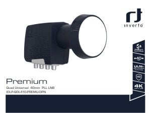 Inverto Premium 0.1dB ULN Quad LNB Full HD 4K Uyumlu