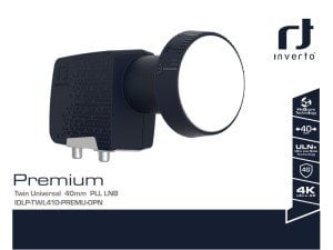 Inverto Premium 0.1dB ULN Twin LNB Full HD 4K Uyumlu