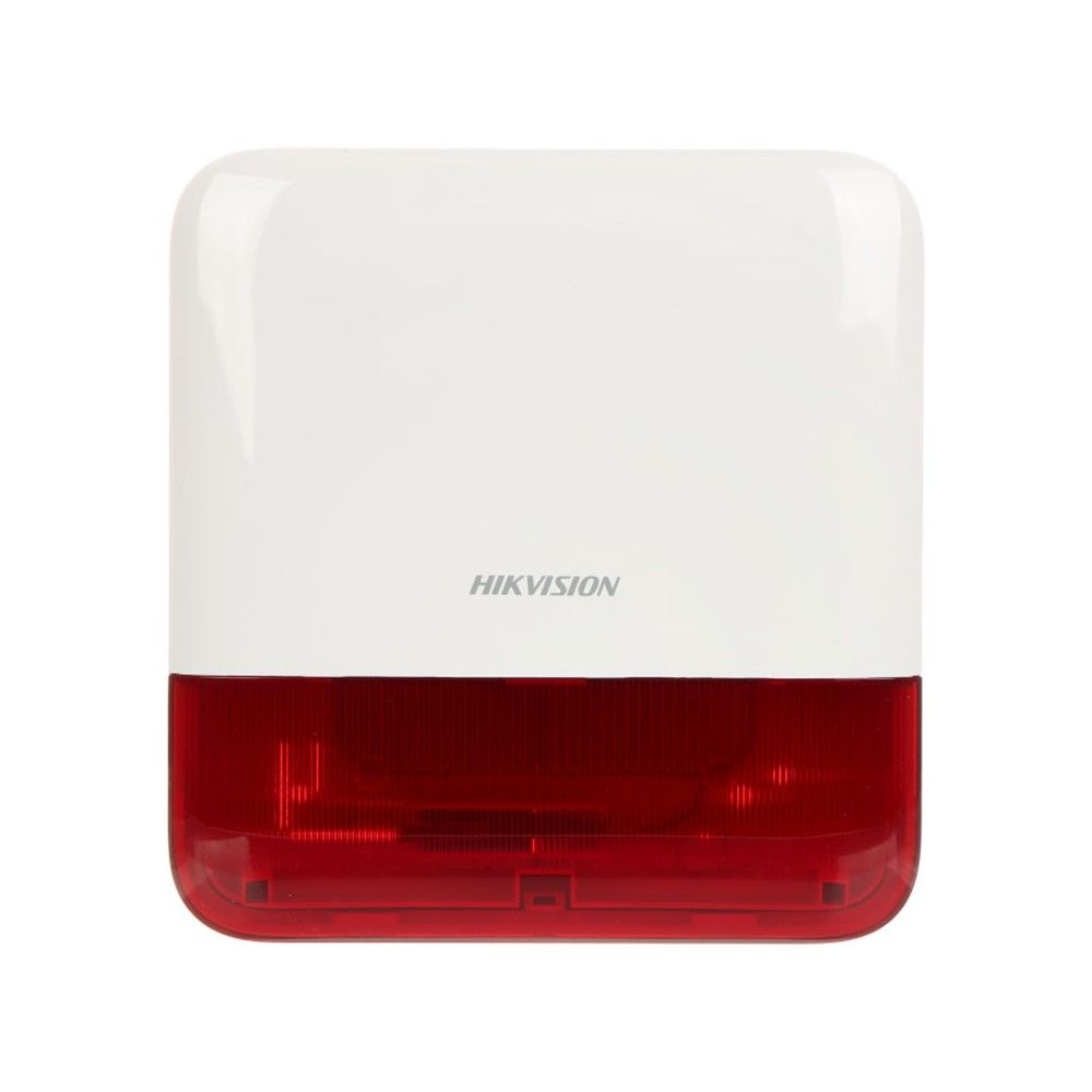 Hikvision Ds-Ps1-E-We Kablosuz Dış Ortam Siren Kırmızı
