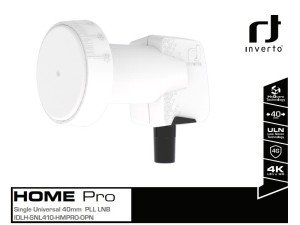 Inverto Home Pro 0.1dB ULN Single LNB Full HD 4K Uyumlu