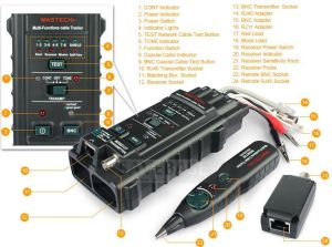 Mastech MS6813 Multi Fonksiyon Kablo Test Cihazı Cable Tracker
