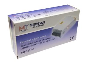 Mervesan MT-500-48 500W 48V DC Adaptör Power Supply