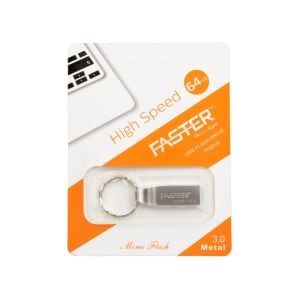 Faster 64 Gb Metal USB Flash Bellek