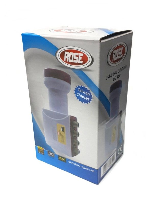 ROSE 0.1dB Quad 4 Çıkışlı LNB