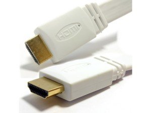 electroon 3Metre Beyaz Flat HDMI Kablo