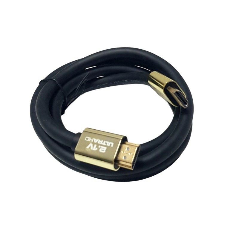 electroon 1.5metre 2.1v 8K Ultra HD Gold HDMI Kablo 7680x4320