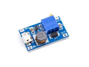 Arduino MT3608 2A Ayarlanabilir Voltaj Yükseltici Kart Micro USB Girişli