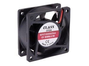 Class 60x60x25mm DC 12Volt Fan