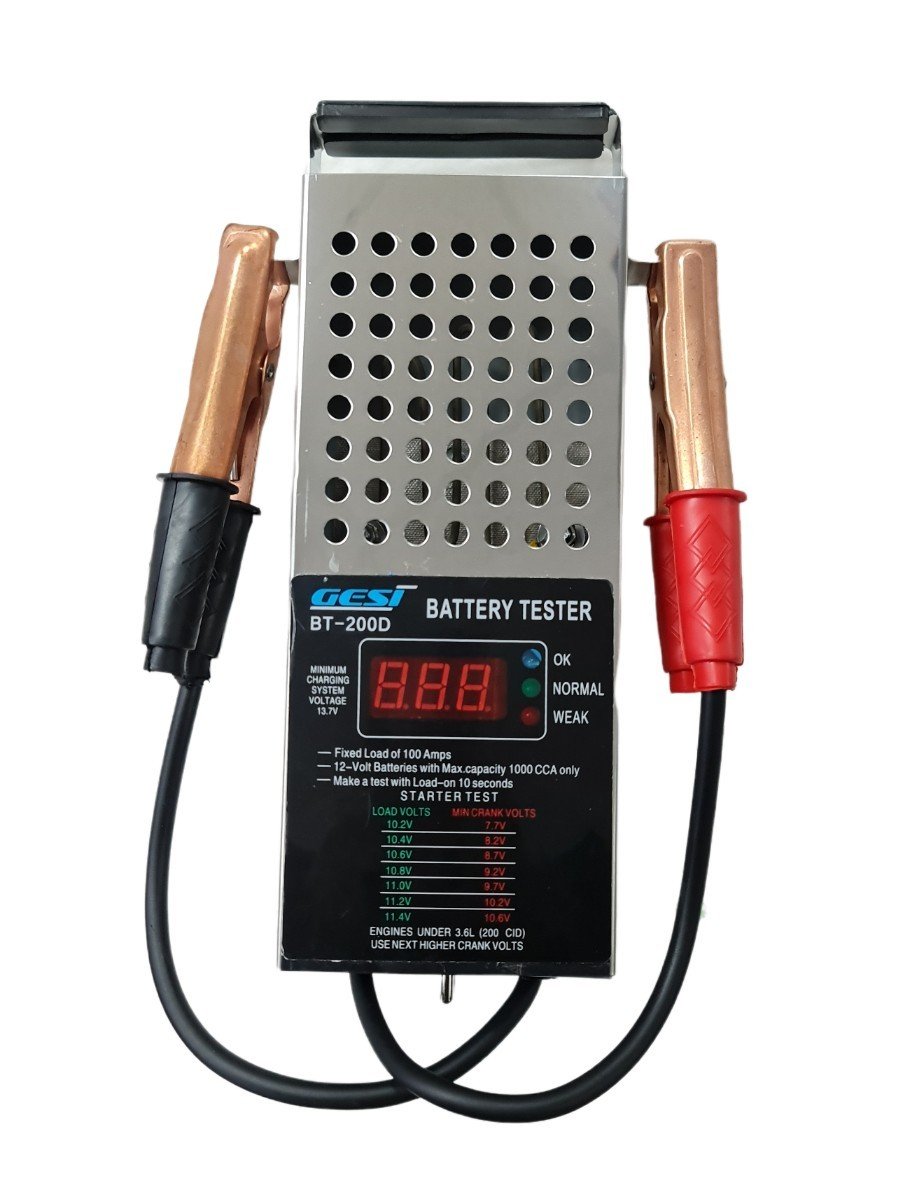 GeSi BT-200D Dijital Akü Test Cihazı 12Volt 200Amper