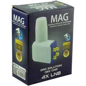 Mag Slim Rocket HD Dörtlü Quad LNB 0.1dB