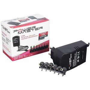 Powermaster 3V-12V 3000mA Çok Uçlu Kademeli Adaptör