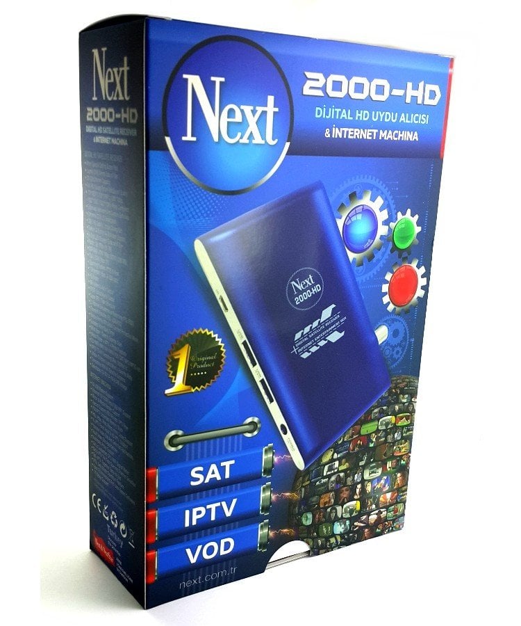 Next 2000-HD Full HD Uydu Alıcısı + internet Machina