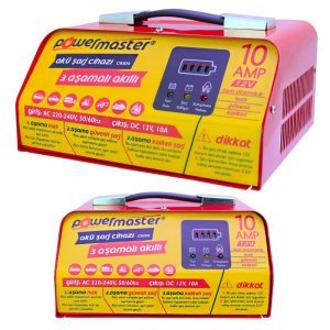 Powermaster C-9304 12V 10A Akü Şarj Cihazı