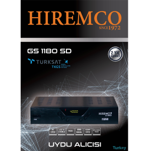 Hiremco GS1180 SD TKGS Uydu Alıcısı