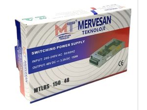 Mervesan 150W DC 48V Adaptör MTLRS-150-48