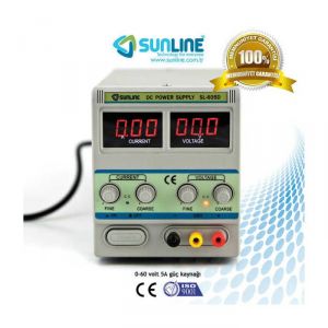 Sunline 605D 0-60v 0-5a DC Güç Kaynağı Power Supply