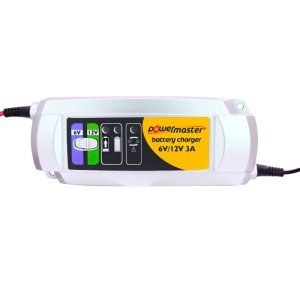 Powermaster C-9303 6V-12V - 3A Akü Şarj Cihazı