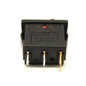 Electroon Işıklı Anahtar 20x13mm On-Off 3Pin