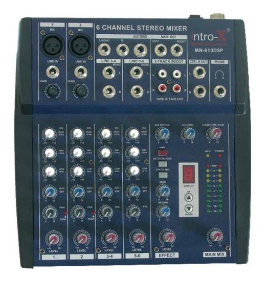 Intro-X MN 613 6Kanal Mixer