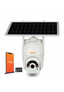 Avenir AV-S410 4G Sim Kartlı Güneş Enerjili (SOLAR) Dış Ortam 360° Hareketli Akıllı Kamera