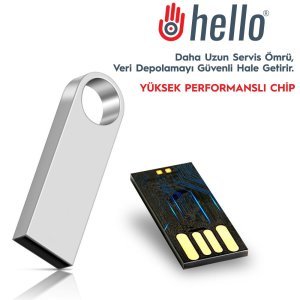 Hello 32Gb Metal USB Flash Bellek