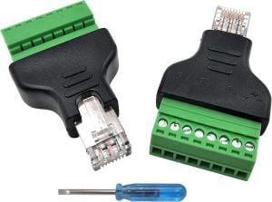 Powermaster RJ45 To Screw Terminal